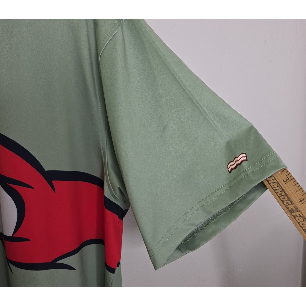 RSVLTS Teenage Mutant Ninja Turtles TMNT Raphael Polo Shirt Mens XL *Please Read - Picture 2 of 9